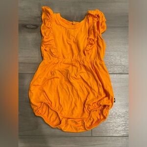 Kyte Baby Bubble Romper in Tangerine🍊🧡